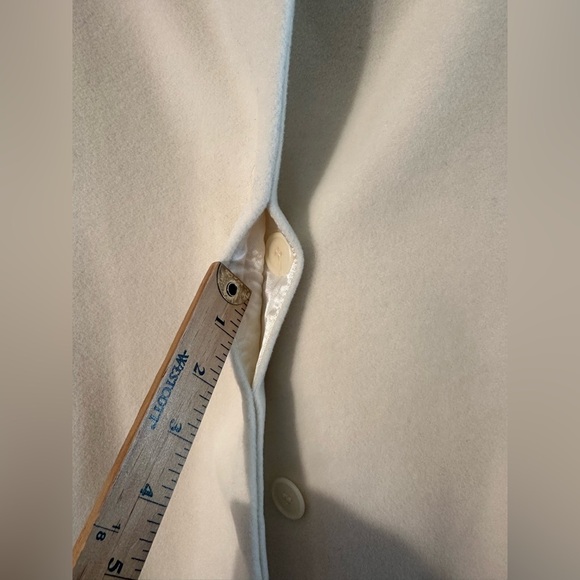 MARVIN RICHARDS 6P Wool Cashmere Dress Coat Italian Fabric Mandarin Collar LUXE - Picture 10 of 14